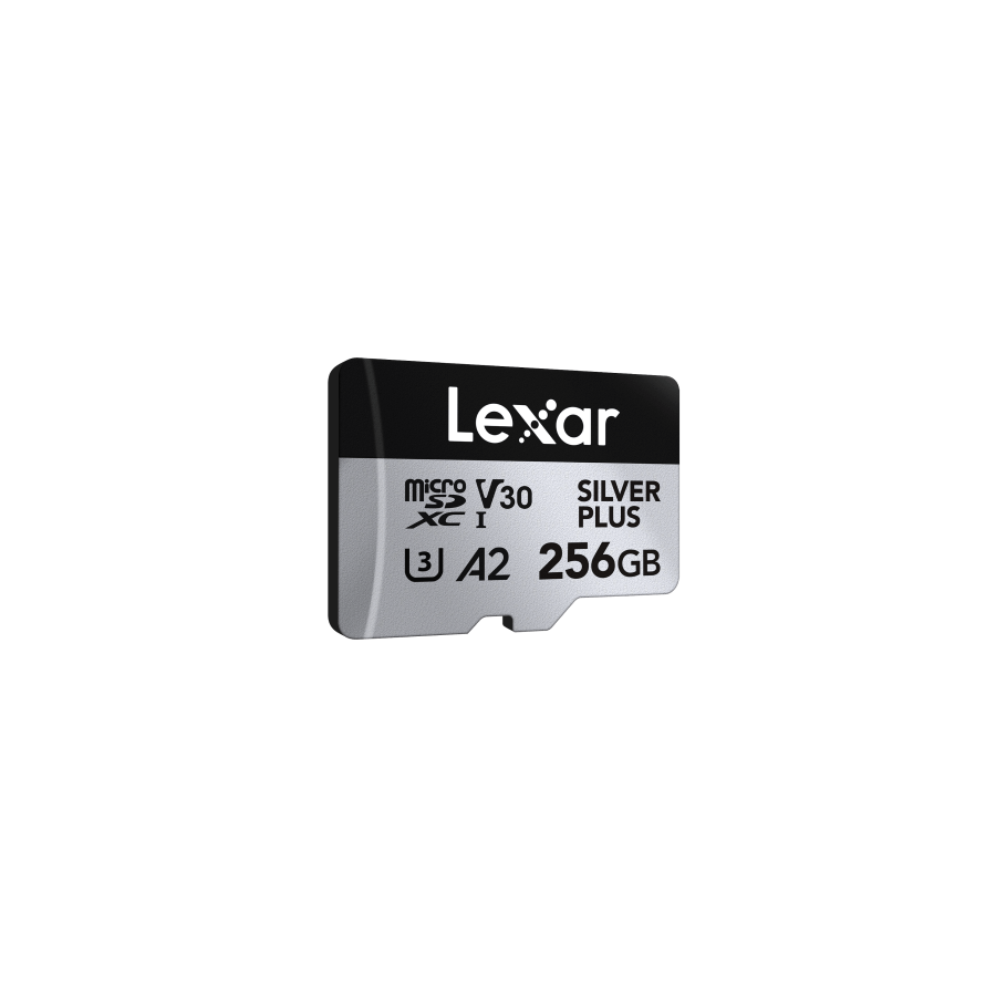 18555-Lexar Professional SILVER PLUS 256 GB MicroSDXC UHS-I Clase 3