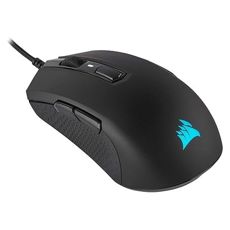 18589-RATON CORSAIR M55 LIGERO, CON CABLE, NEGRO CH-930F000-WW