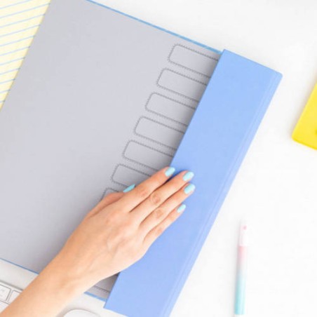 1859-CARPETA CARTON SEPARADORA CON GOMA ELASTICA "HOY TE SOBRAN MOTIVOS PARA.. "MR.WONDERFUL WOA09755ES