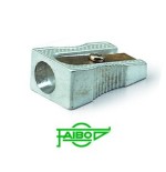 1860-SACAPUNTAS METALICO SIMPLE CON FORMA DE CUNA 100% RECICLABLE FAIBO 2001