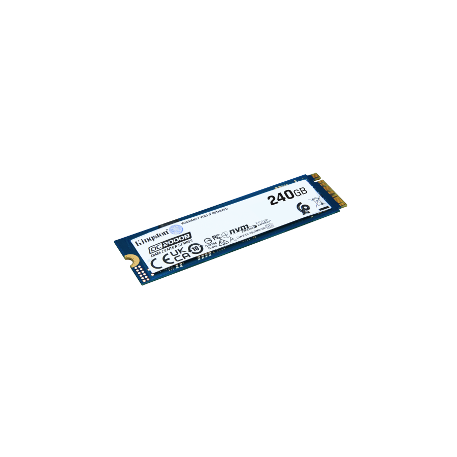 18622-Kingston Technology DC2000B M.2 240 GB PCI Express 4.0 NVMe 3D TLC