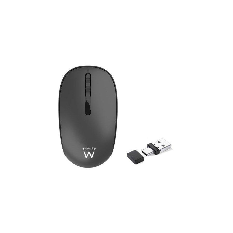 18638-Ewent EW3206 raton Universal Ambidextro RF inalambrico Optico 1000 DPI