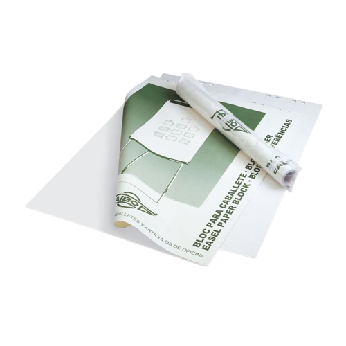 1866-FAIBO bloc papel para pizarra 25 hojas Blanco