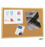 1874-TABLERO DE CORCHO CON MARCO FIBRA MELAMINADA 60X120 CM. FAIBO 607-4