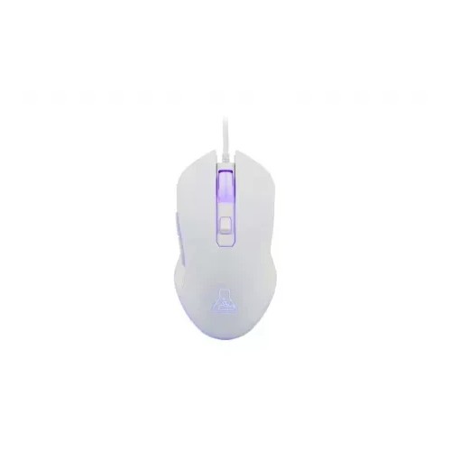 18752-GAMING MOUSE - WIRED ILLUMINATED - 6400 DPI - WHITE