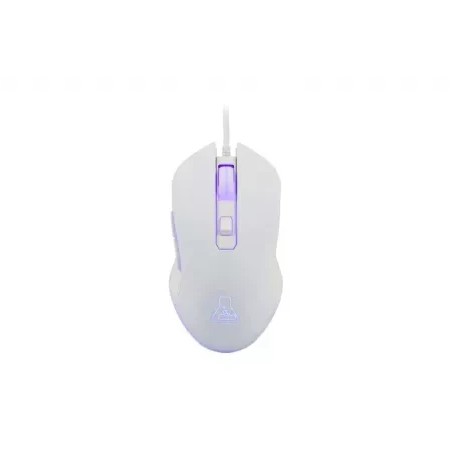 18752-GAMING MOUSE - WIRED ILLUMINATED - 6400 DPI - WHITE