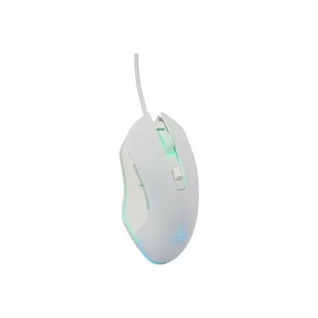 18753-GAMING MOUSE - WIRED ILLUMINATED - 6400 DPI - WHITE