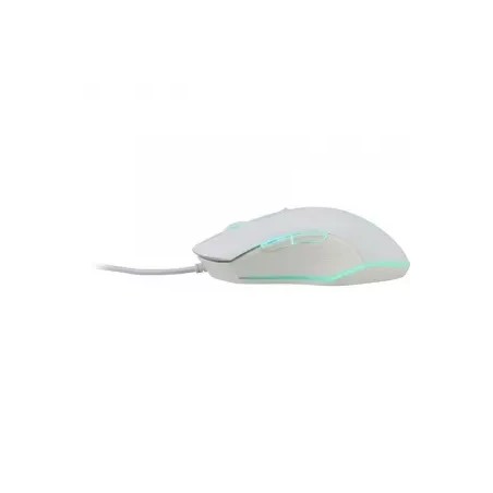 18754-GAMING MOUSE - WIRED ILLUMINATED - 6400 DPI - WHITE