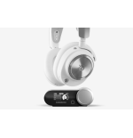 18785-Steelseries Arctis Nova Pro Wireless Auriculares Inalambrico y alambrico Diadema Juego Bluetooth Plata, Blanco