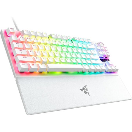 18789-TECLADO RAZER HUNTSMAN V3 PRO (USA) TENKEYLESS BLANCO (RZ03-04981700-R3M1)