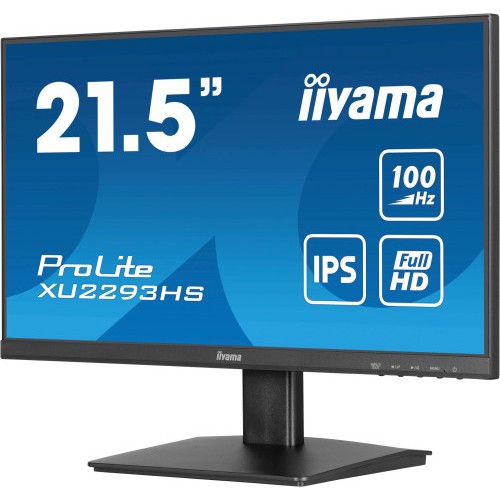 18799-IIYAMA MONITOR PANEL IPS DE 21.5´´, REGULABLE, 100 HZ, HDMI, REDUCTOR DE LUZ AZUL, ALTAVOCES