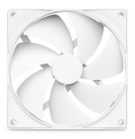 18828-NZXT F140P Carcasa del ordenador Ventilador 14 cm Blanco 1 pieza(s)