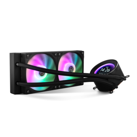 18841-NOX REFRIGERACION LIQUIDA CON LCD KIT RL 240 LCD NEGRO