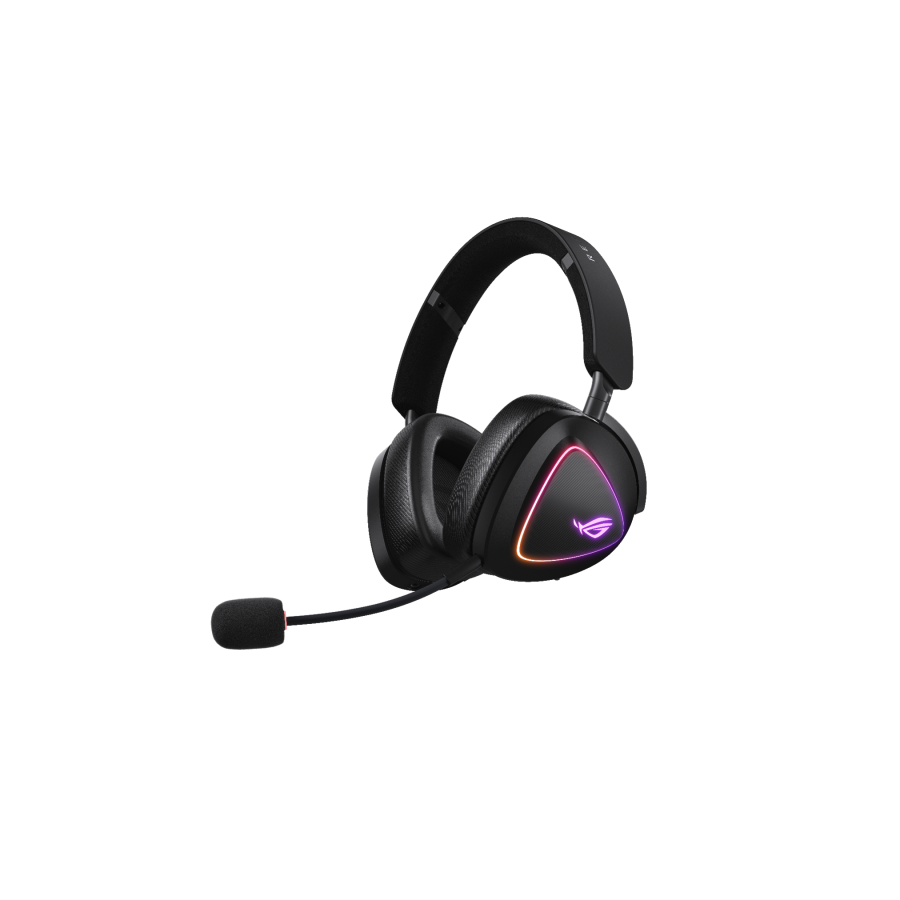 18876-ASUS ROG DELTA II Auriculares Inalambrico y alambrico Diadema Juego USB Tipo C Bluetooth Negro
