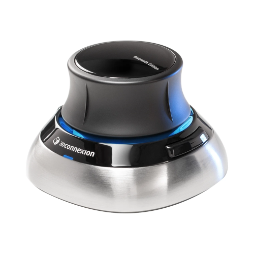 18910-3Dconnexion SpaceMouse raton Oficina RF Wireless + Bluetooth + USB Type-A 6DoF