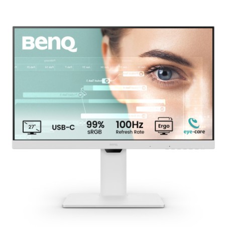 18925-MONITOR BENQ GW2786TC 27" IPS 1080P, FHD, USB-C (65W),  100HZ, EYE-CARE, ERGONOMICO, HUB USB,  99% SRGB, HDMI, DP,