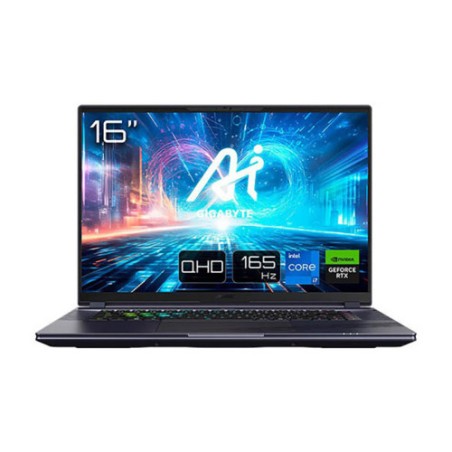 18948-GIGABYTE PORTATIL AORUS 16X 9SG-43ESC64SH,i7-13650HX,32GB DDR5,SSD 1TB,16" QHD 165Hz,RTX4070/8GB,W11HOME