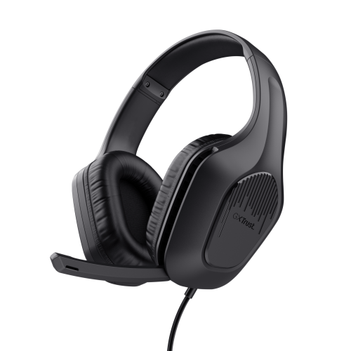 18983-Trust GXT 415 Zirox Auriculares Alambrico Diadema Juego Negro