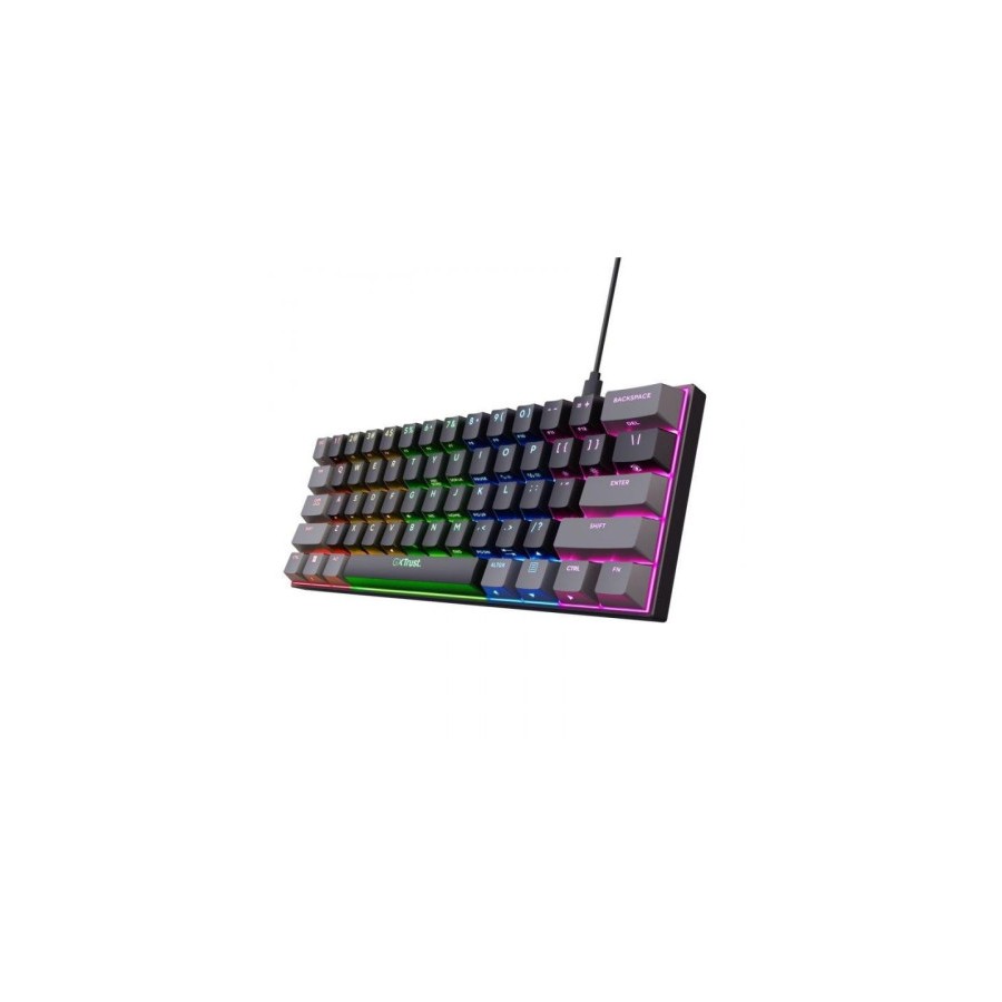 18989-TRUST GXT867 ACIRA 60% MINI GAMING KEYBOARD ES