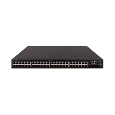 19039-H3C S5130S-52S-PWR-EI-AC L2 Ethernet Switch with 48*10/100/1000BASE-T PoE+ Ports (AC 370W) and 4*1G/10G BASE-X SFP