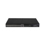 19040-H3C S5130S-28S-PWR-EI L2 Ethernet Switch with 24*10/100/1000BASE-T PoE+ Ports(AC 185W) and 4*1G/10G BASE-X SFP Plu