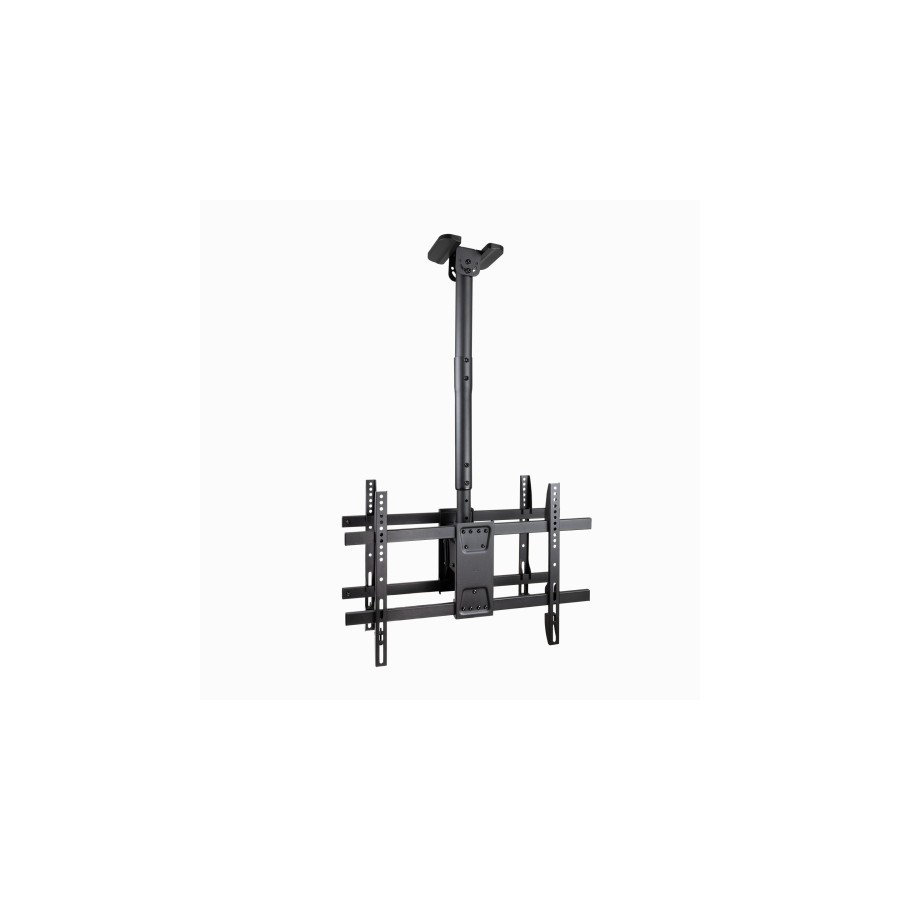 19050-TooQ Soporte de Techo para 2 Pantallas 43"-86", Negro