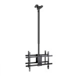 19051-TooQ Soporte de Techo para 2 Pantallas 43"-86", Negro