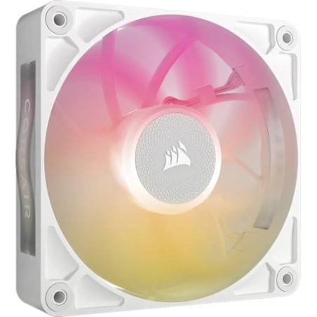 19066-VENTILADOR CAJA CORSAIR RX RGB MAX Series, iCUE LINK RX120 RGB MAX White, 120mm RGB Fan, Single Fan CO-9051037-WW