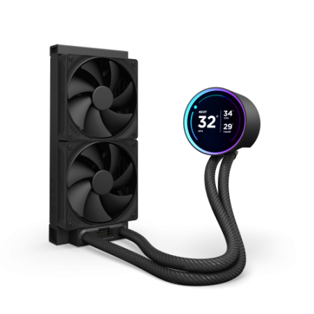 19114-NZXT Kraken Elite 240 Procesador Sistema de refrigeracion liquida todo en uno 12 cm Negro 1 pieza(s)