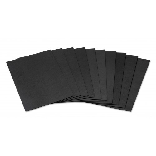 1912-BOLSA DE 10 LAMINAS GOMA EVA 40X60 CM. EN COLOR NEGRO FAIBO 1655-10-02