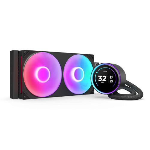19121-NZXT Kraken Elite 280 RGB Procesador Sistema de refrigeracion liquida todo en uno 14 cm Negro 1 pieza(s)