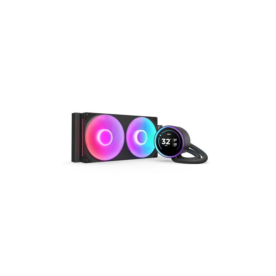 19121-NZXT Kraken Elite 280 RGB Procesador Sistema de refrigeracion liquida todo en uno 14 cm Negro 1 pieza(s)