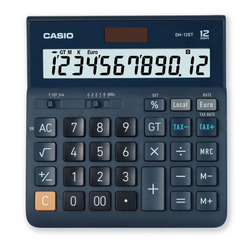19145-CALCULADORA SOBREMESA 12 DIGITOS CASIO DH-12ET