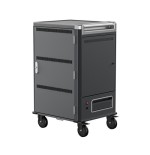 19154-Ewent EW1701 carrito y armario de dispositivo portatil Armario de gestion y carga para dispositivos portatiles Neg