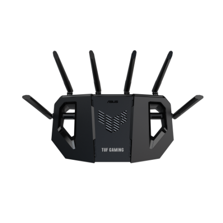 19255-ASUS TUF Gaming BE6500 (TUF-BE6500) router inalambrico 2.5 Gigabit Ethernet Doble banda (2,4 GHz / 5 GHz) Negro