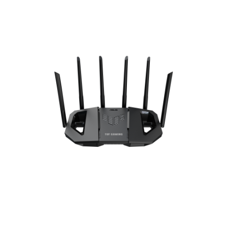 19256-ASUS TUF Gaming BE6500 (TUF-BE6500) router inalambrico 2.5 Gigabit Ethernet Doble banda (2,4 GHz / 5 GHz) Negro