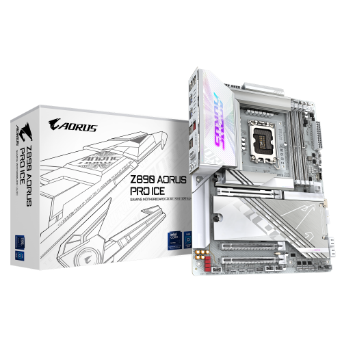 19299-PLACA GIGABYTE Z890 AORUS PRO ICE,INTEL,1851,Z890,4DDR5