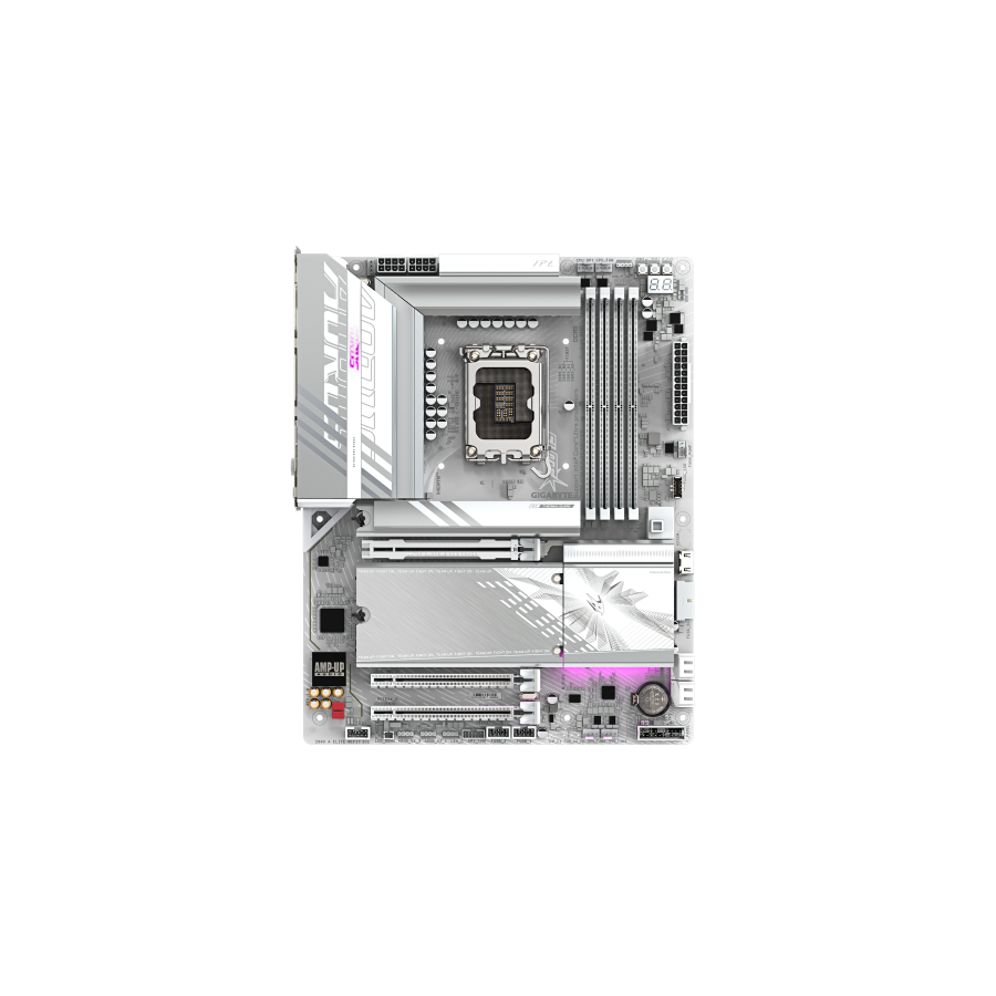 19303-PLACA GIGABYTE Z890M A ELITE WF7 ICE,INTEL,1851,Z890,4DDR5,WIFI