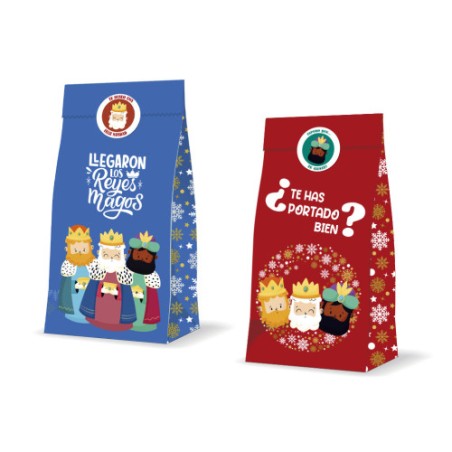 19365-SOBRE REGALO REYES MAGOS 3 UND + ADHESIVOS 20+8X42 CM CM BISMARK 332846