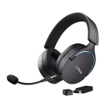 19414-Trust GXT 491 Fayzo Auriculares Inalambrico y alambrico Diadema Juego USB Tipo C Bluetooth Negro