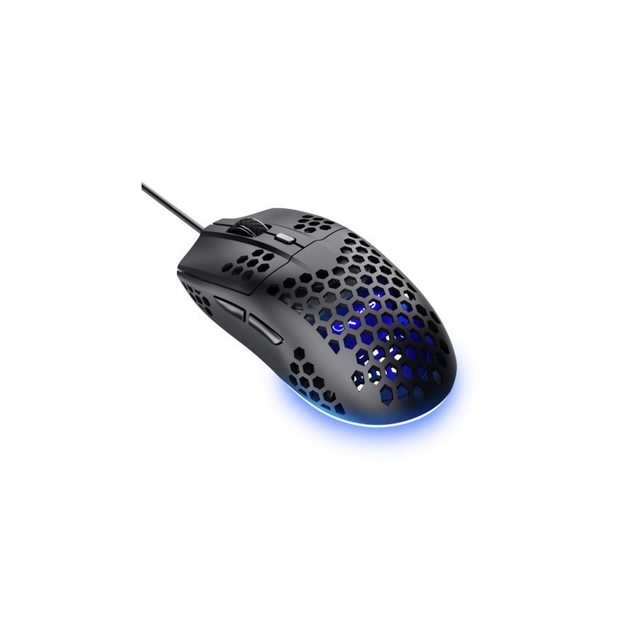 19418-Trust GXT 928 HELOX raton Juego mano derecha USB tipo A Optico 6400 DPI