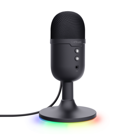 19430-Trust GXT 234P Yunix Negro Microfono de superficie para mesa