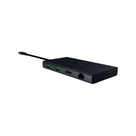 19451-Razer USB-C Dock Alambrico USB 3.2 Gen 1 (3.1 Gen 1) Type-C Negro