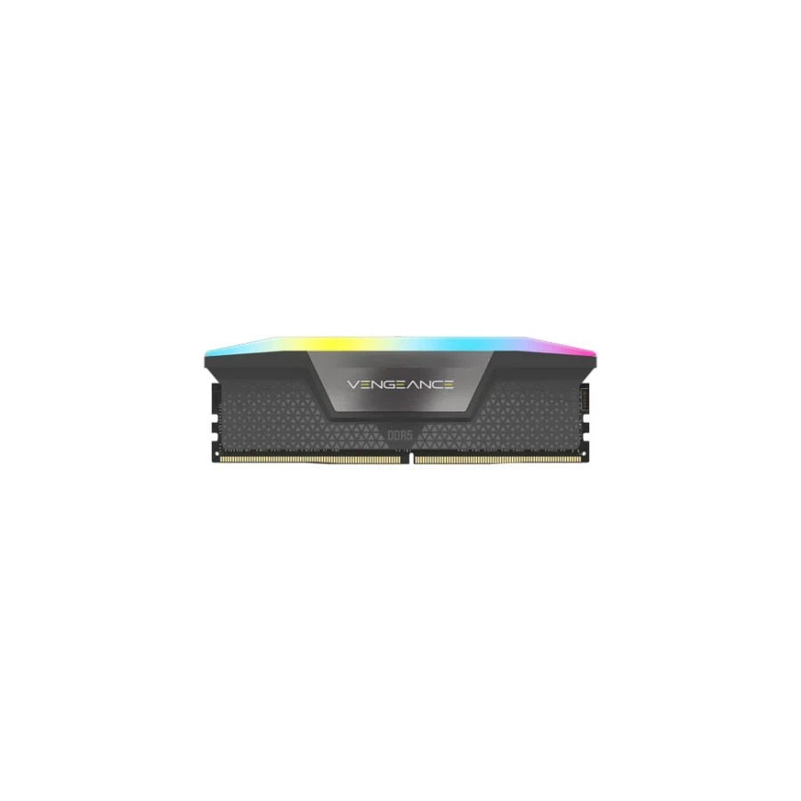 19481-MEMORIA CORSAIR DDR5 32GB 1X32GB PC5600 VENGEANCE RGB CMH32GX5M1B5600Z40