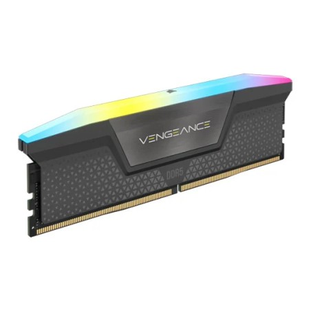 19482-MEMORIA CORSAIR DDR5 32GB 1X32GB PC5600 VENGEANCE RGB CMH32GX5M1B5600Z40