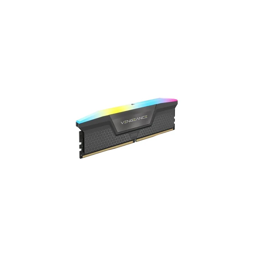 19483-MEMORIA CORSAIR DDR5 32GB 1X32GB PC5200 VENGEANCE RGB CMH32GX5M1B5200Z40