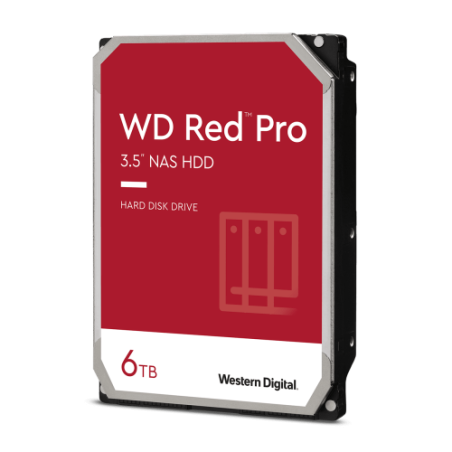 19485-Western Digital Red Pro disco duro interno 6 TB 7200 RPM 256 MB 3.5" SATA