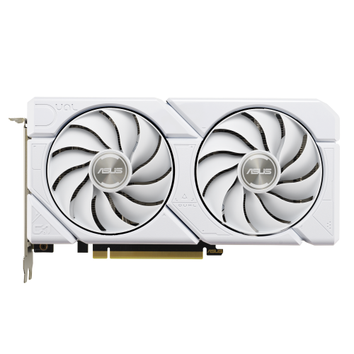 19517-ASUS Dual -RTX4060-O8G-EVO-WHITE NVIDIA GeForce RTX 4060 8 GB GDDR6