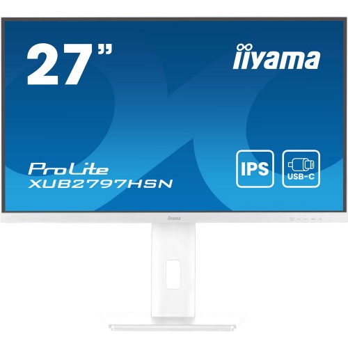 19519-MONITOR IIYAMA USB-C, LAN, DP-OUT (DOCK), 300CD