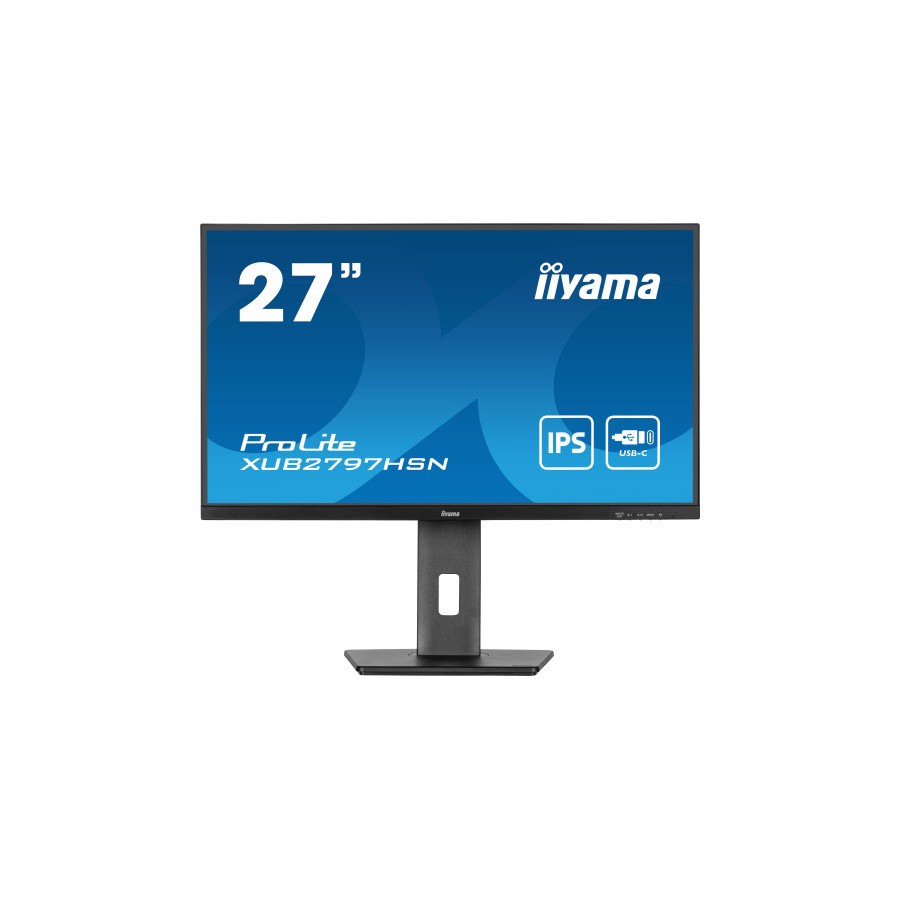 19535-MONITOR IIYAMA USB-C, LAN, DP-OUT (DOCK), 300CD